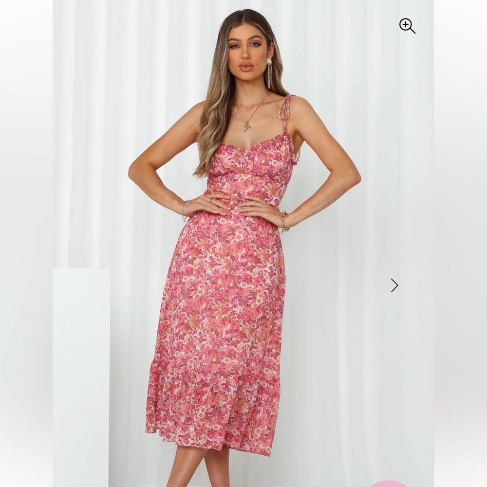 Floral hello Molly dress